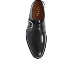 Jones Bootmaker Aidan Goodyear Welted Leather Monk Shoes -