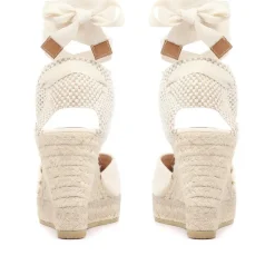 Women Jones Bootmaker Alyssa Wedge Espadrille Sandals -
