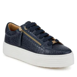 Women Jones Bootmaker Amaliada Leather Platform Trainers -