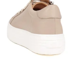 Women Jones Bootmaker Amaliada Leather Platform Trainers -