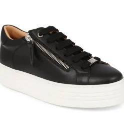 Women Jones Bootmaker Amaliada Leather Platform Trainers -
