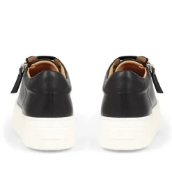 Women Jones Bootmaker Amaliada Leather Platform Trainers -