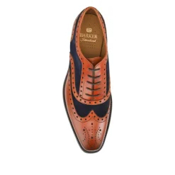Barkers Goodyear Welt Leather Brogue Shoes -