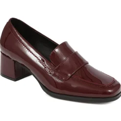 Women Jones Bootmaker Brielle Patent Leather Heeled Loafers -