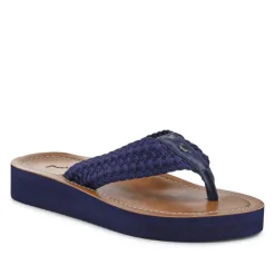 Women Barbour Chunky Soled Toe Post Sandals -