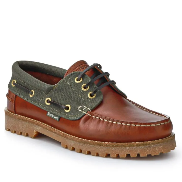 Barbour Chunky-Soled Laced Moccasins -