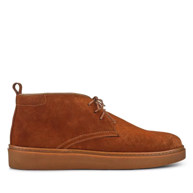 Jones Bootmaker Dane Leather Lace-Up Boots -
