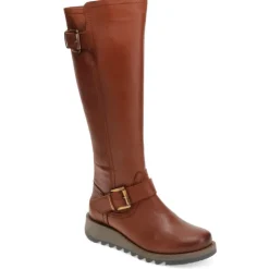 Women Jones Bootmaker Darlene Leather Long Boots -