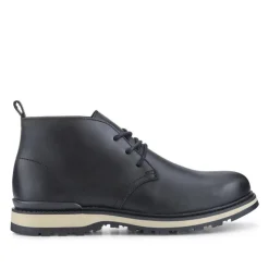 Jones Bootmaker Darrel Grippy Leather Ankle Boots -