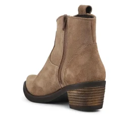 Women Jones Bootmaker Darsy Leather Heeled Ankle Boots -