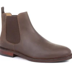 Jones Bootmaker Debden Oiled Nubuck Leather Chelsea Boots -