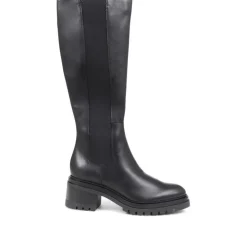 Women Jones Bootmaker Domenica Leather Knee Length Boots -
