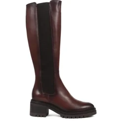 Women Jones Bootmaker Domenica Leather Knee Length Boots -