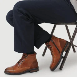 Jones Bootmaker Dusseldorf Leather Lace-Up Boots -