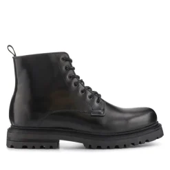 Jones Bootmaker Elias Leather Lace-Up Boots -