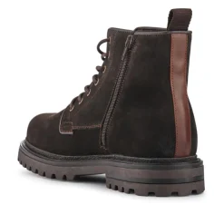 Jones Bootmaker Elias Leather Lace-Up Boots -