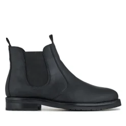 Jones Bootmaker Emile Wide Fit Leather Slip-On Boots -