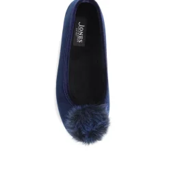 Women Jones Bootmaker Erika Pom Pom Slippers -