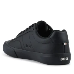 Hugo Boss Faux-Leather Trainers -