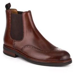 Jones Bootmaker Fieldston Brogue Wingtip Chelsea Boots -