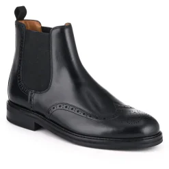 Jones Bootmaker Fieldston Brogue Wingtip Chelsea Boots -