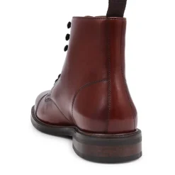 Jones Bootmaker Finch Leather Lace-Up Boots -