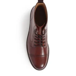 Jones Bootmaker Finch Leather Lace-Up Boots -