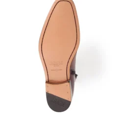 Jones Bootmaker Flaxen Leather Ankle Boots -