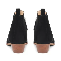 Women Jones Bootmaker Florie Heeled Leather Ankle Boots -