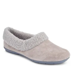 Women Jones Bootmaker Frostie Suede Leather Full Slippers -