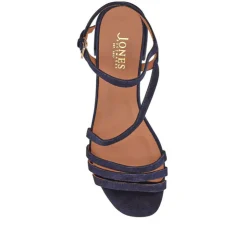 Women Jones Bootmaker Ginette2 Heeled Leather Sandals -