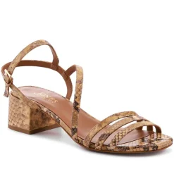 Women Jones Bootmaker Ginette2 Heeled Leather Sandals -