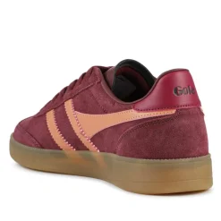 Women Gola Leather Lace-Up Trainers -