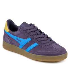 Women Gola Leather Lace-Up Trainers -