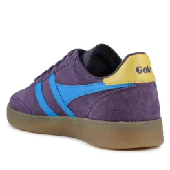 Women Gola Leather Lace-Up Trainers -