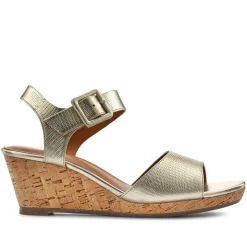 Women Jones Bootmaker Grazina Leather Wedges -