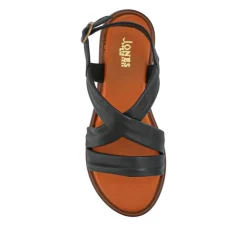 Women Jones Bootmaker Haliwide Leather Wide-Fitting Sandals -