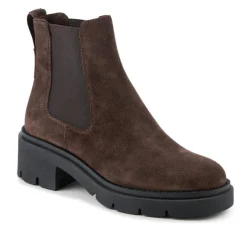 Women Jones Bootmaker Kaiya Chunky Leather Chelsea Boots -