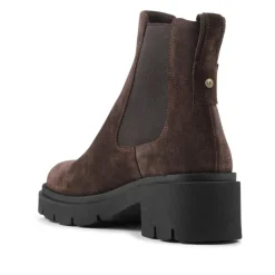 Women Jones Bootmaker Kaiya Chunky Leather Chelsea Boots -
