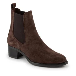 Women Jones Bootmaker Karlee Leather Slip-In Ankle Boots -
