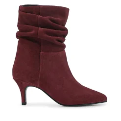 Women Jones Bootmaker Kathryn Slouch Leather Ankle Boots -