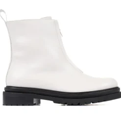 Women Jones Bootmaker Lanie Zip Up Chunky Boots -