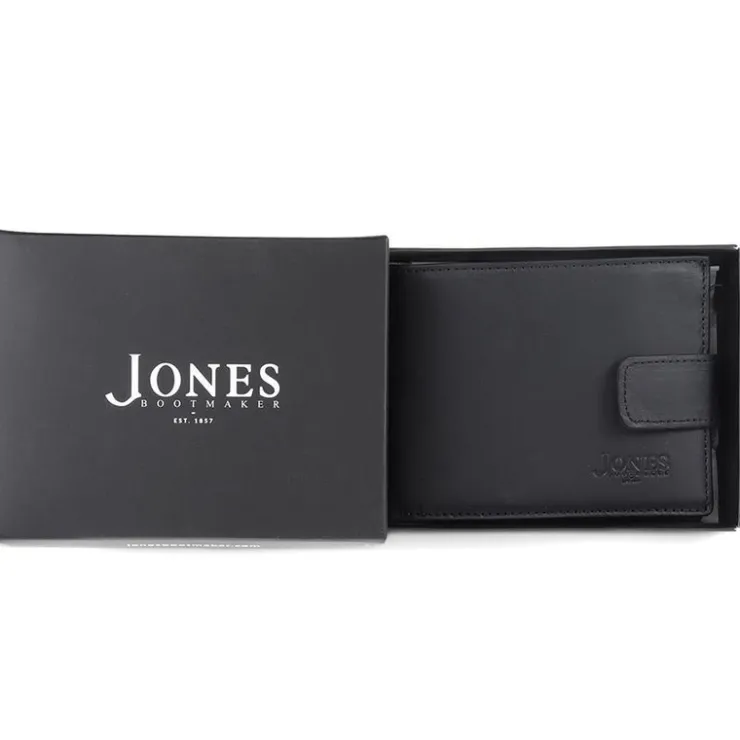 Jones Bootmaker Leather Fold Over Wallet -