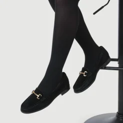 Women Lex Wide-Fit Suede Loafers -