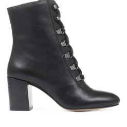 Women Jones Bootmaker Liana Lace-Up Heeled Ankle Boots -