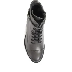 Women Jones Bootmaker Madie Heeled Leather Ankle Boots -