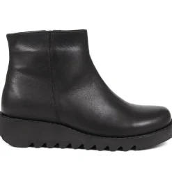 Women Jones Bootmaker Mariane Leather Wedge Ankle Boots -