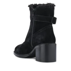 Women Jones Bootmaker Mavis Leather Buckled Ankle Boots -