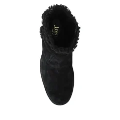 Women Jones Bootmaker Mavis Leather Buckled Ankle Boots -