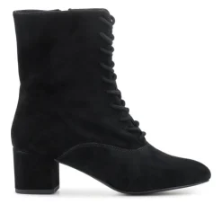 Women Jones Bootmaker Michie Leather Lace-Up Heels -